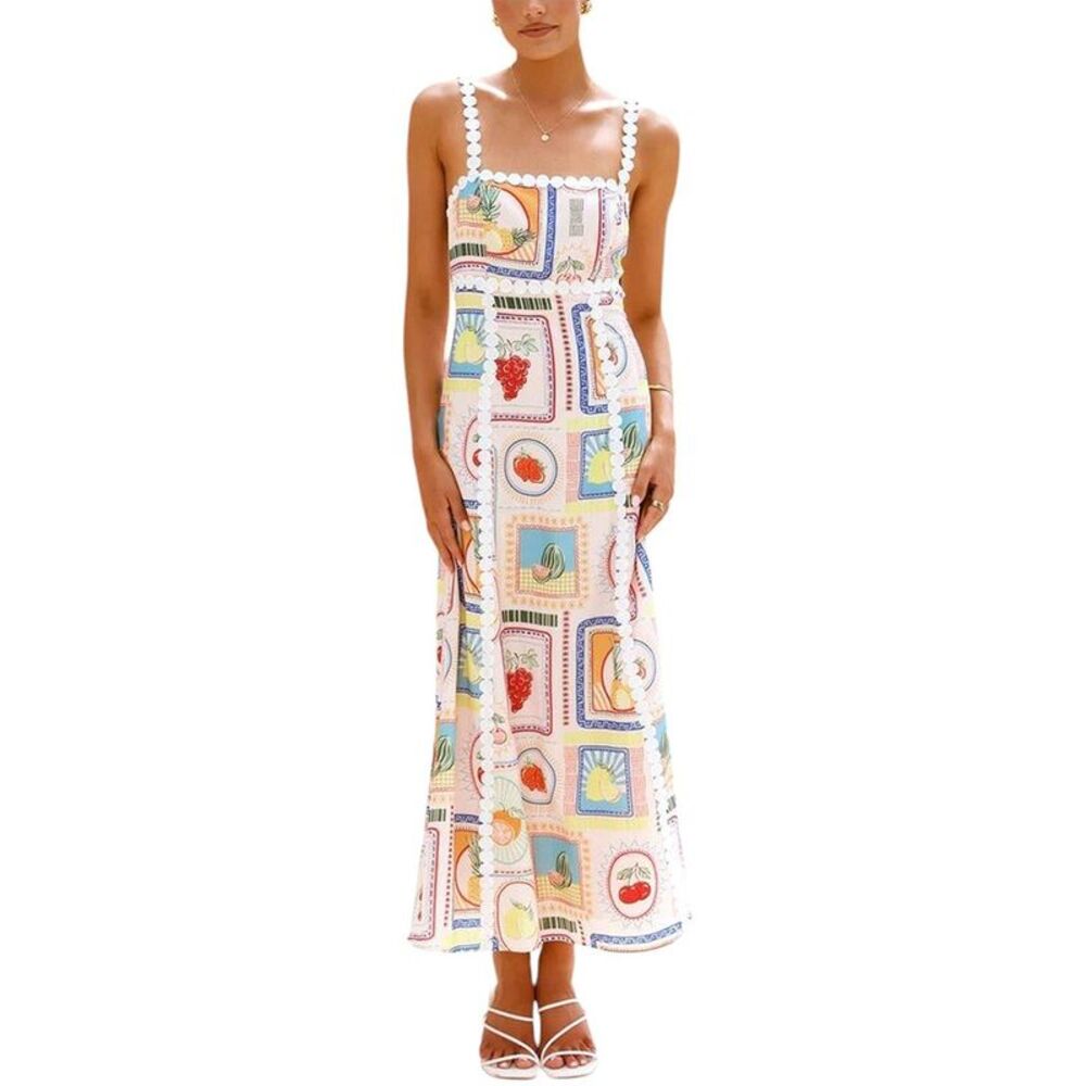 Esea Womens Linen-Blend Dress